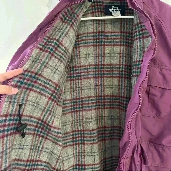 Vintage Woolrich Winter Coat Jacket Women’s Sz Small Zip Parka Puffer 4 Pockets - Picture 11 of 11